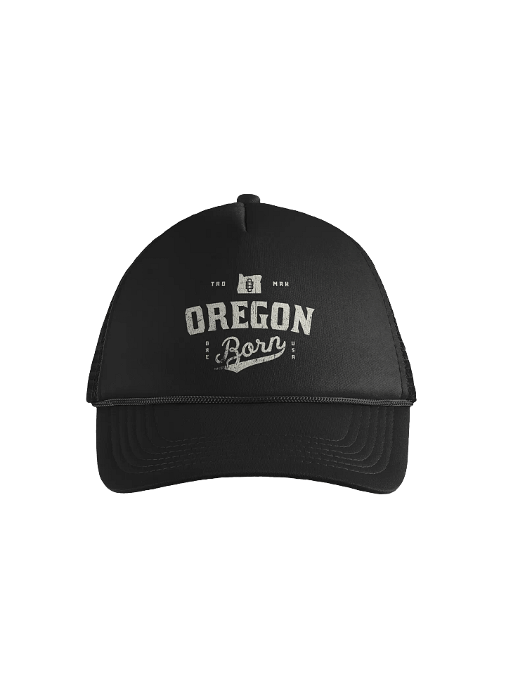 Oregon Born Vintage Collegiate Foam Trucker Hat product image (1)