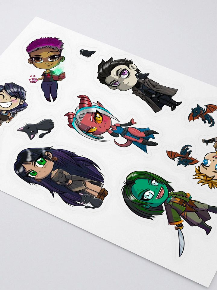 Chibi sticker set product image (2)