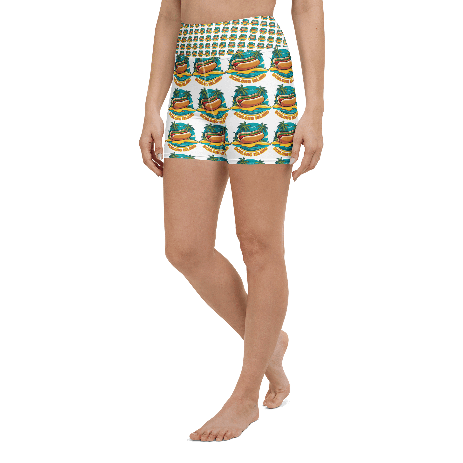 Schlong Island Tent Booty Shorts product image (5)