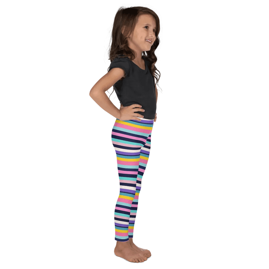 Stripes of Dyslexia Kids Leggings product image (5)