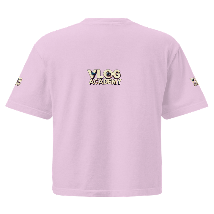 Vlog Academy Comfort Colors Women's Heavyweight Boxy T-Shirt product image (1)
