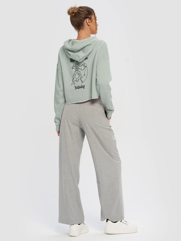 Blooming Resilience Cropped Hoodie product image (1)