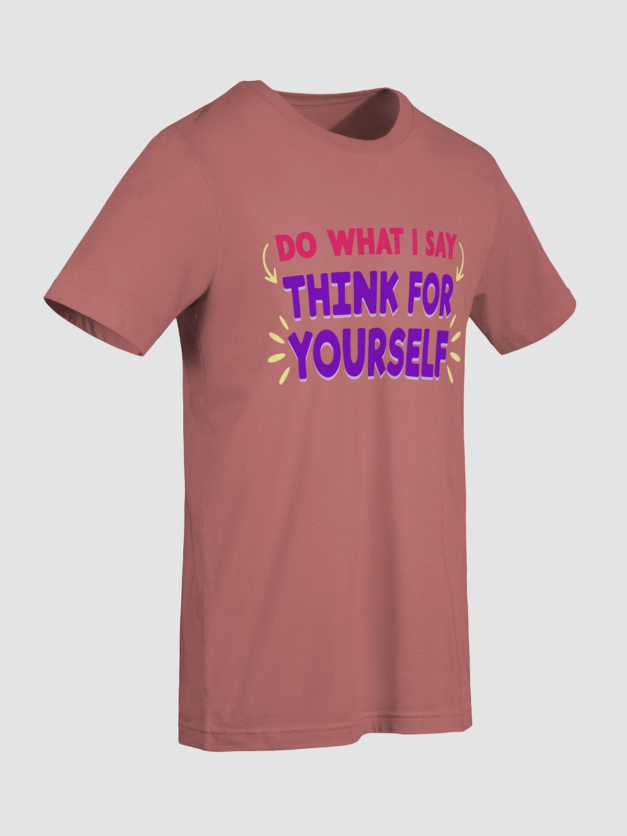 Think For Yourself Canvas Tee product image (81)