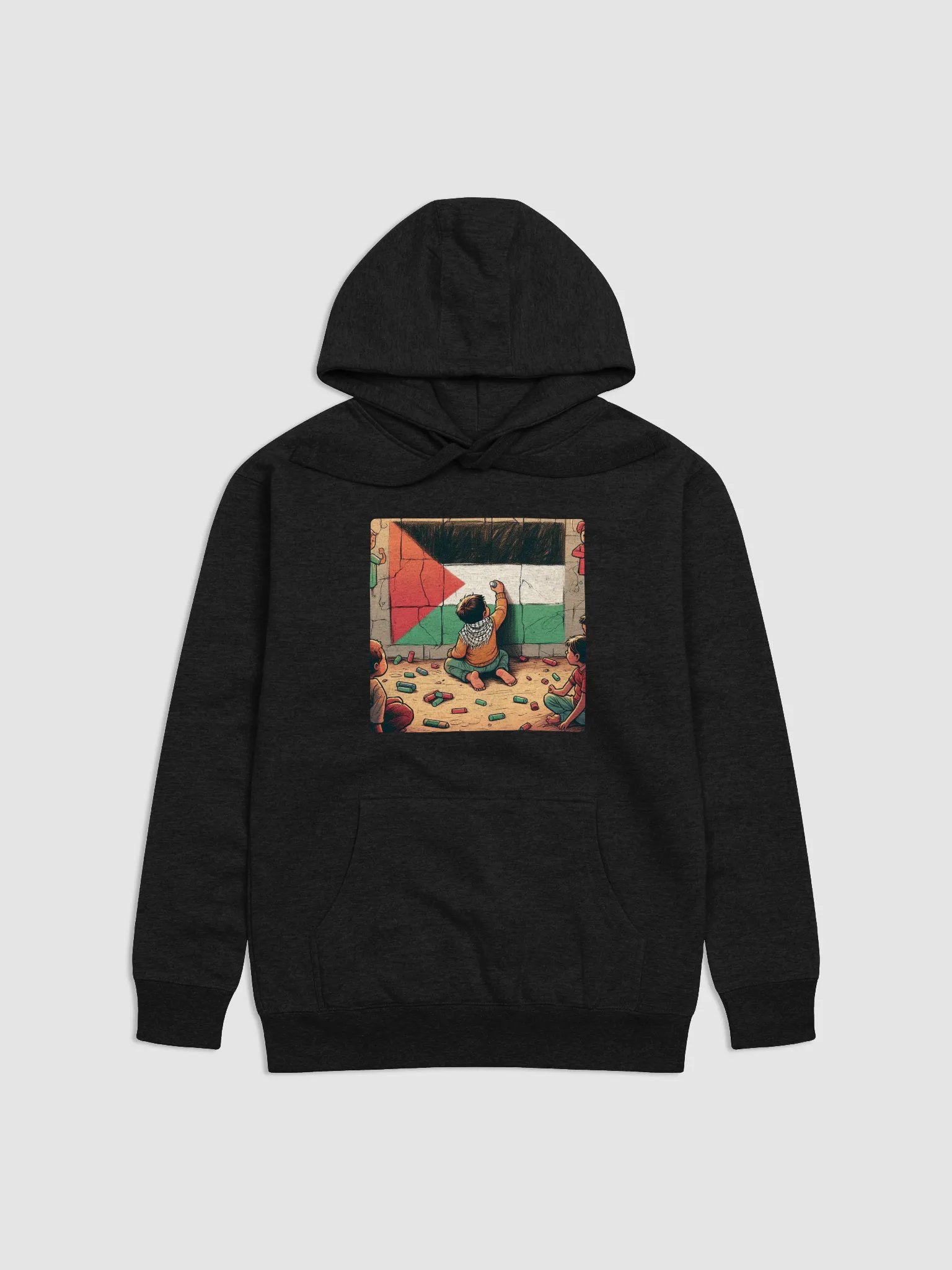 Chalk of Unity Hoodie | free palestina product image (5)