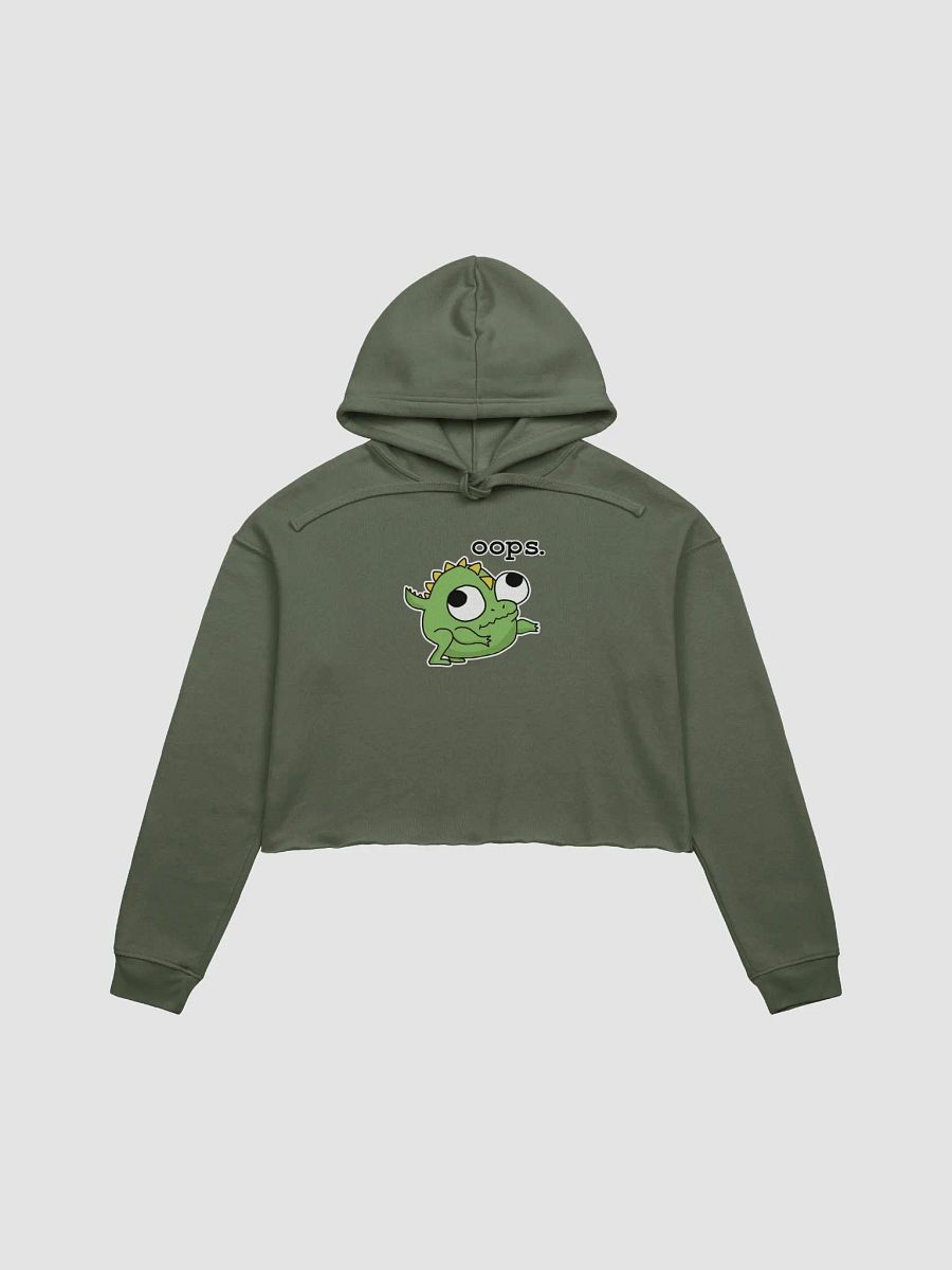 Dino Derp Crop Hoodie product image (2)