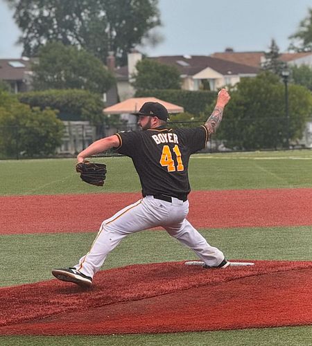 Got to witness another W for the @nassau_bucs today! Proud of everyone specially this guy! 8-4 WIN!!!!