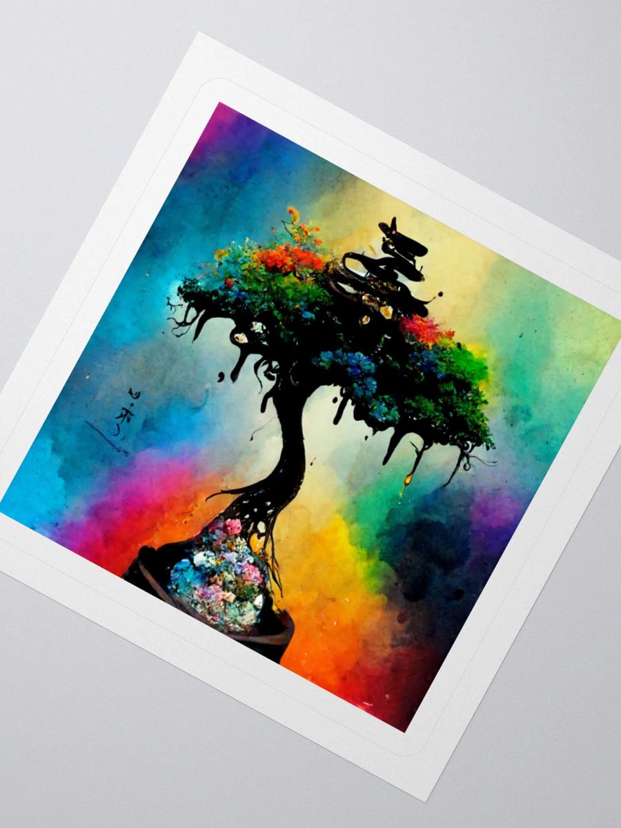 Ethereal Tree Kiss Cut Stickers product image (4)