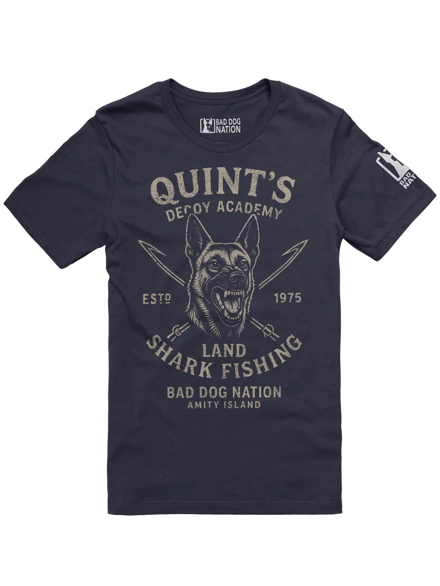 Quint's Land Shark Fishing - PREMIUM ADULT UNISEX T-SHIRT product image (2)