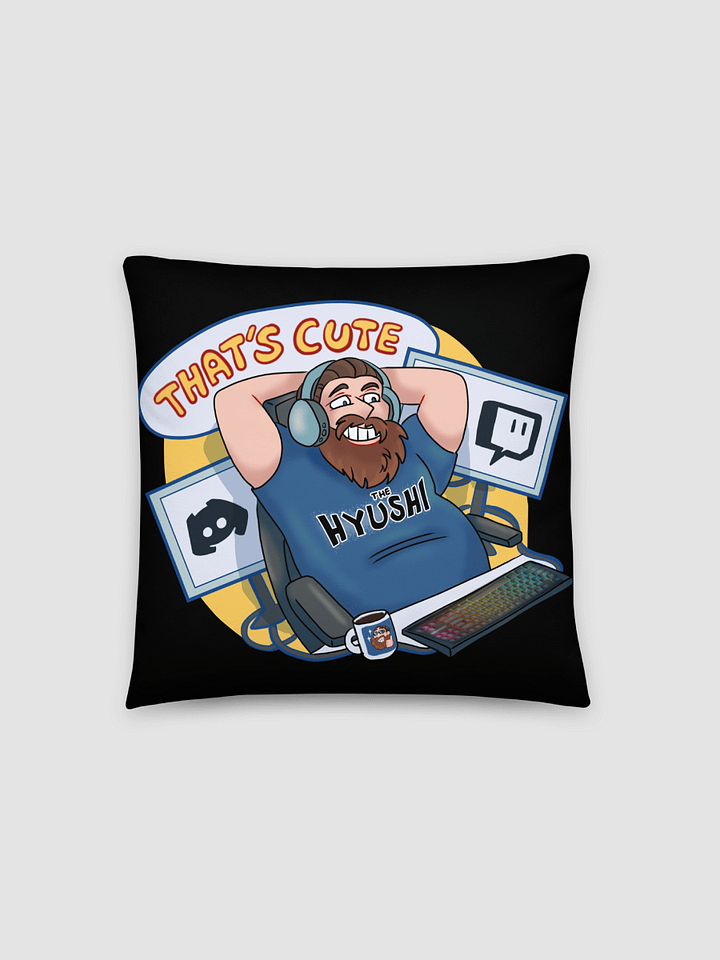 Arms Man Pillow - Black product image (1)