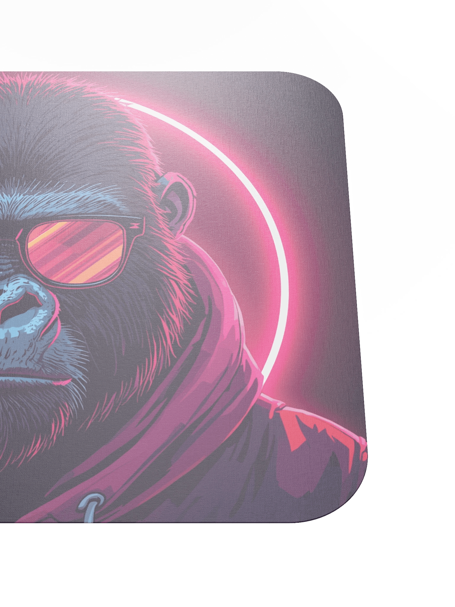 Neon Alpha Gorilla Mouse Pad product image (5)