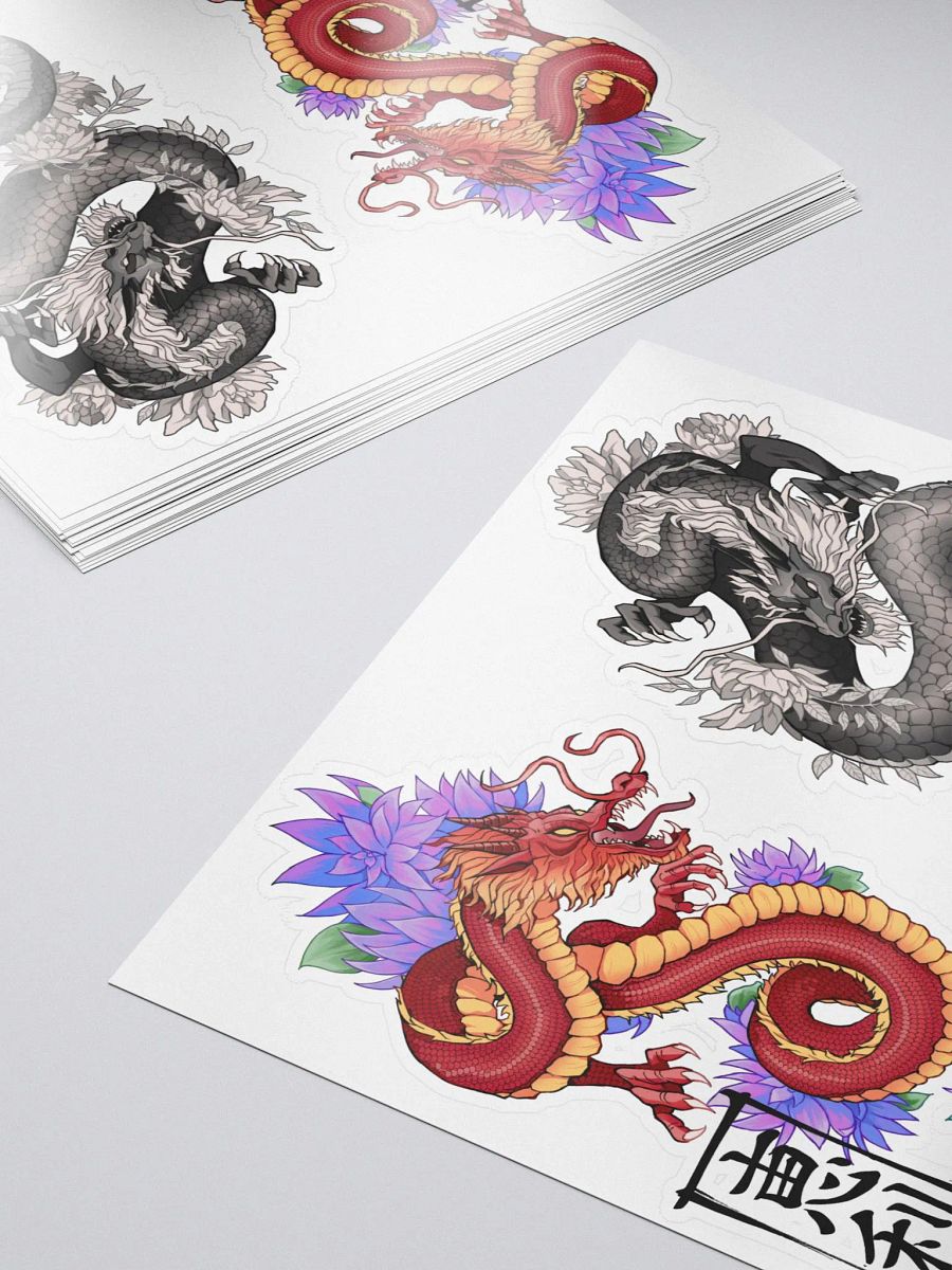 Dragon tattoo stickers product image (5)