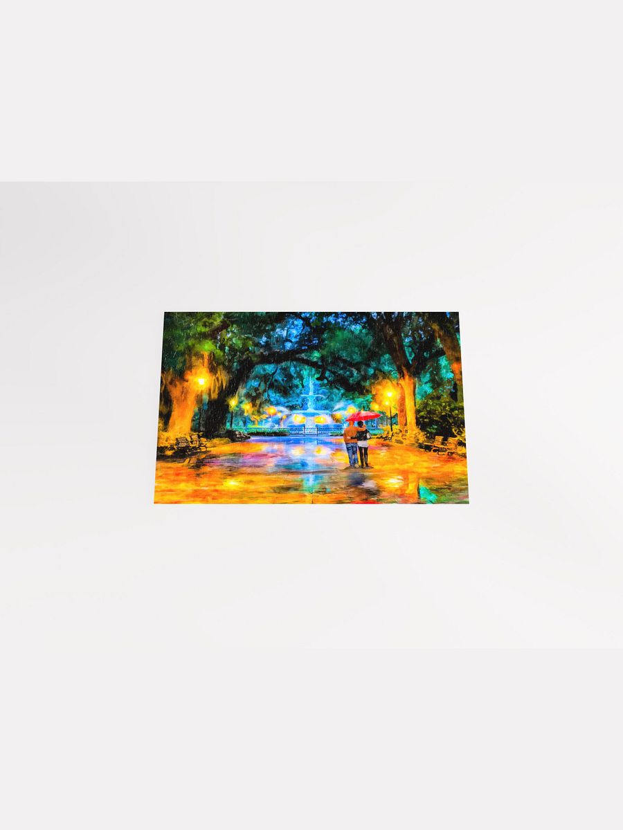 Forsyth Park – Savannah Fountain Matte Poster product image (3)