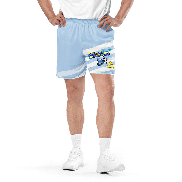 Blow You All-Over Print Recycled Unisex Mesh Shorts product image (1)
