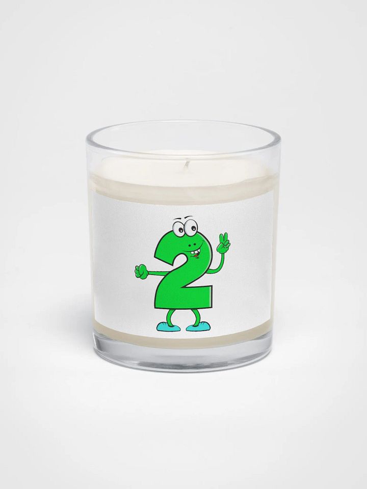 Number 2 Cartoon Candle product image (1)
