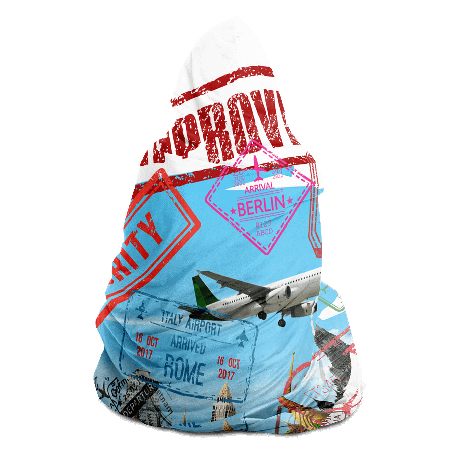 Travel-the-World Hooded Blanket product image (4)