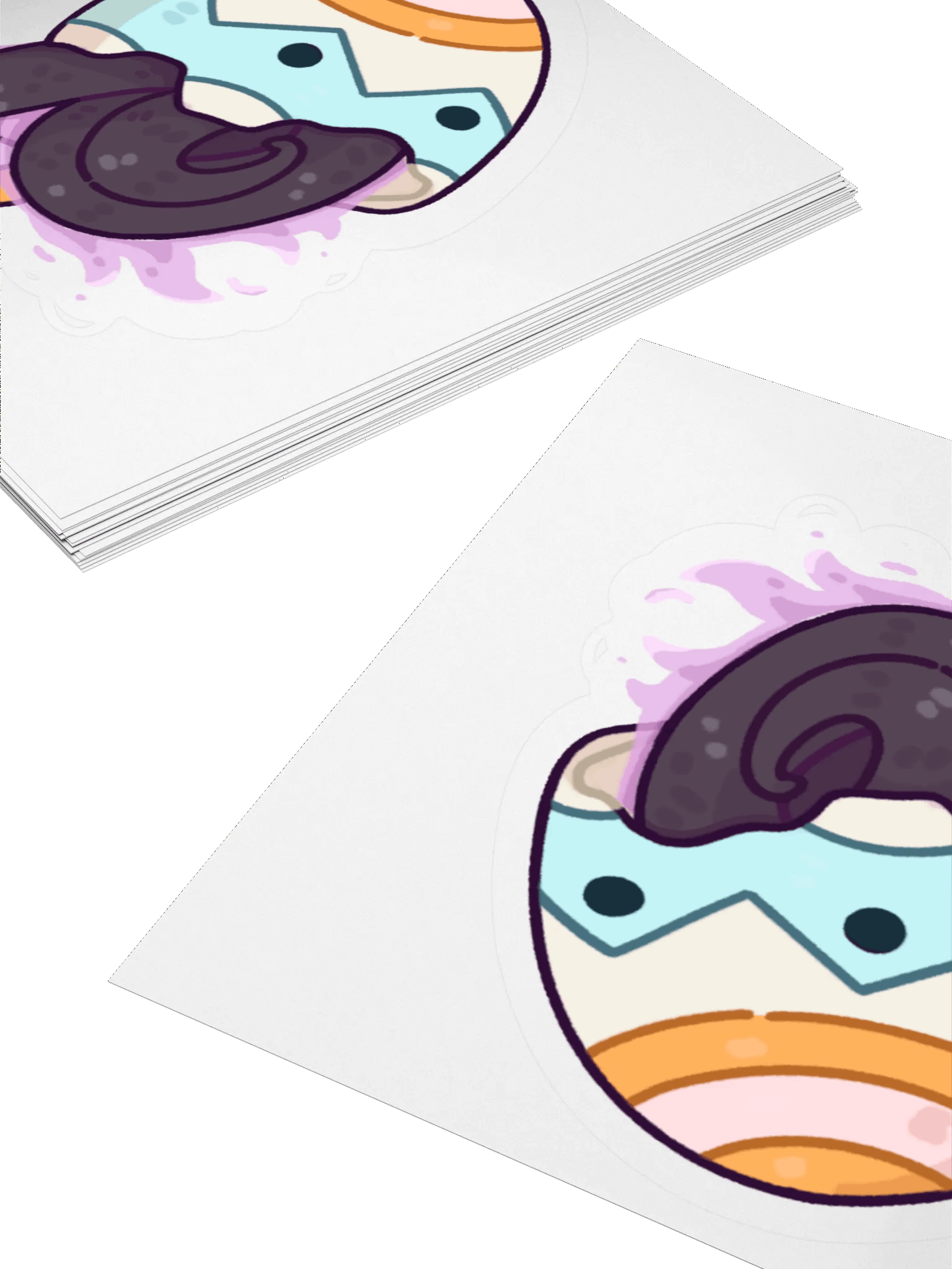 Easter Snake Hatchling Kiss-Cut Sticker product image (11)