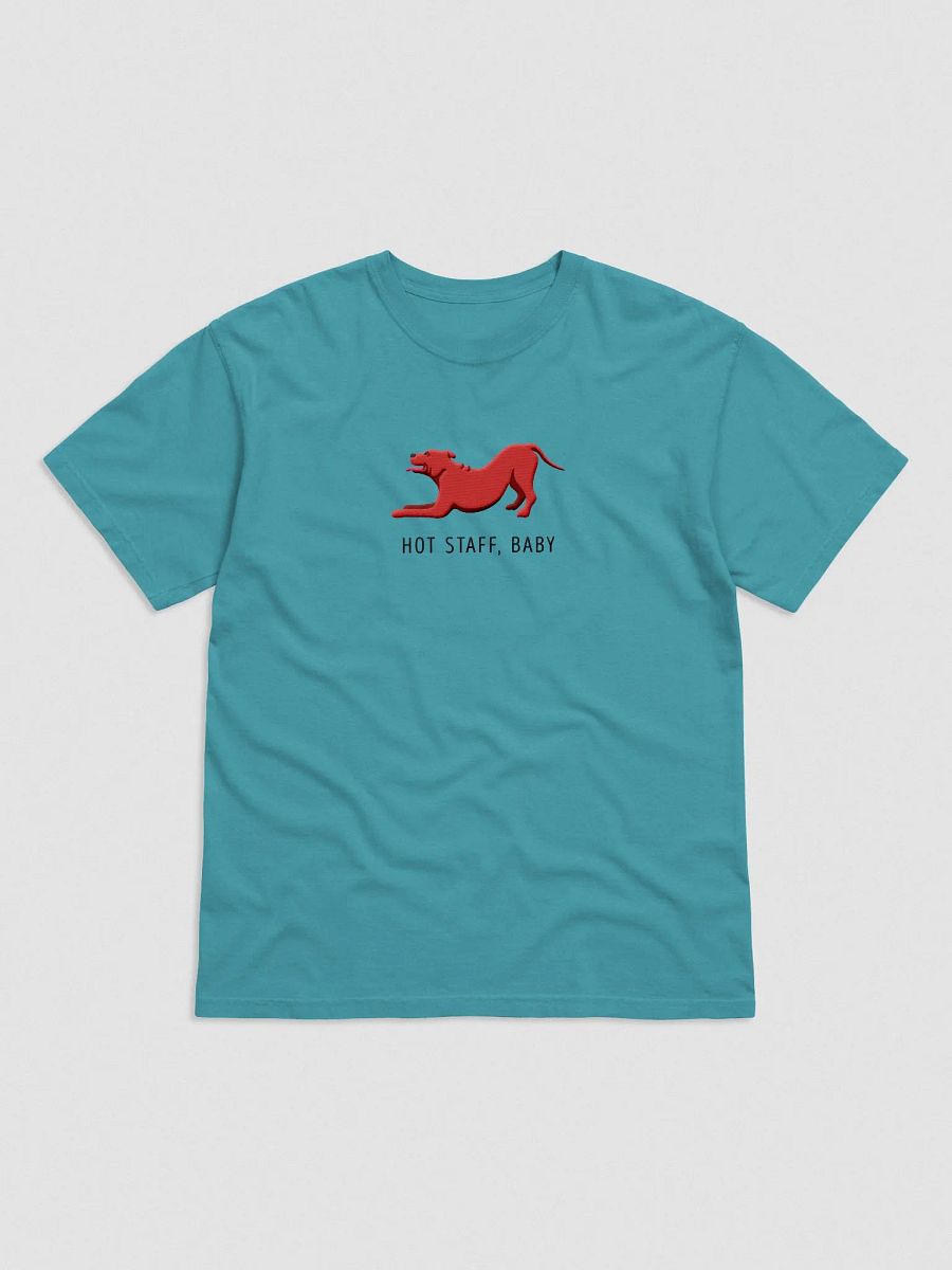 Hot Staff, Baby T-Shirt(Embroidered) of a Staffordshire Terrier(Red) product image (4)
