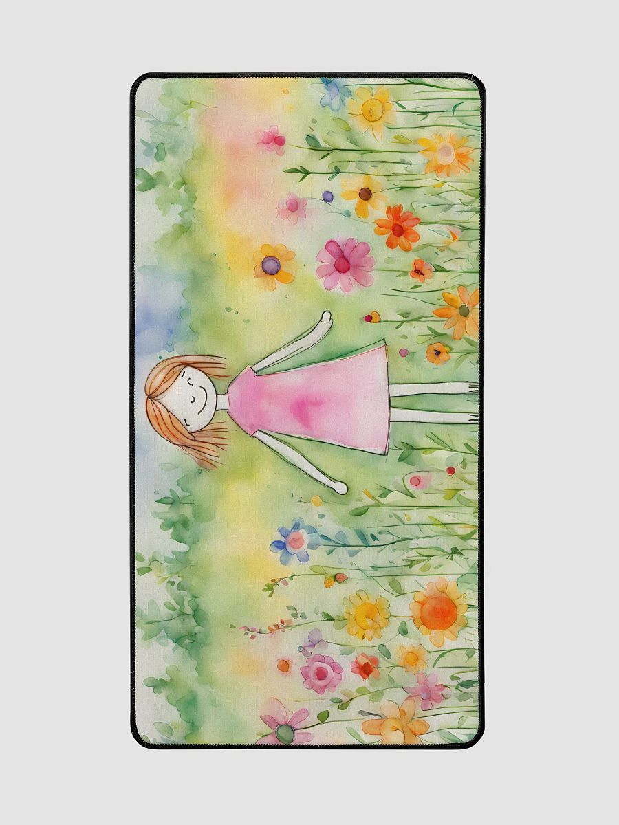 Pink Little Lady Doing Her Flower Thing, 15.5