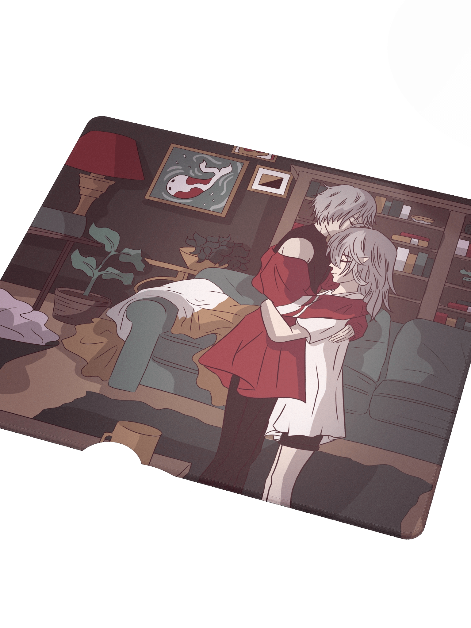 Lunar And Amami Cozy Embrace Gaming Desk Mat product image (3)