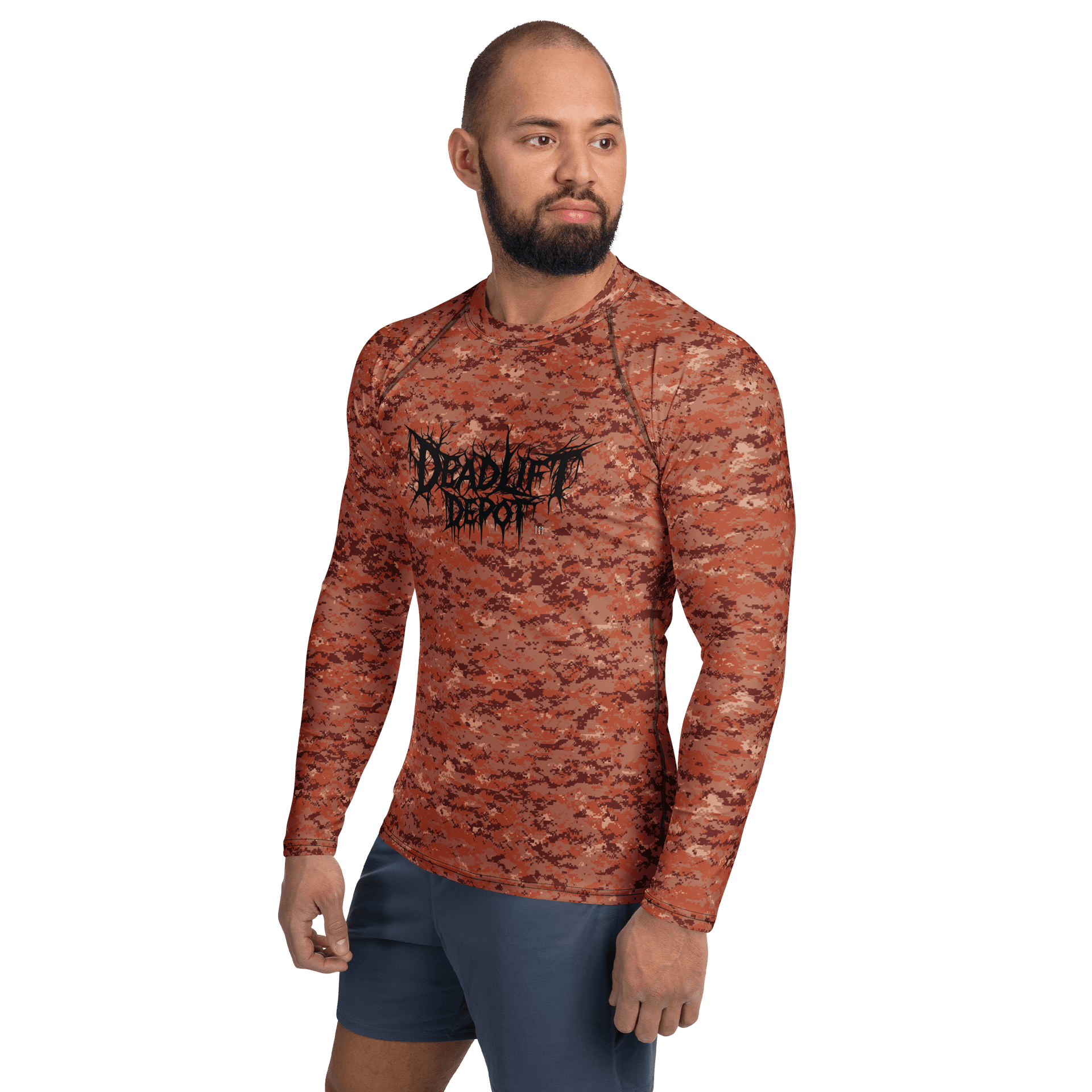 Red Camo Compression Shirt product image (3)