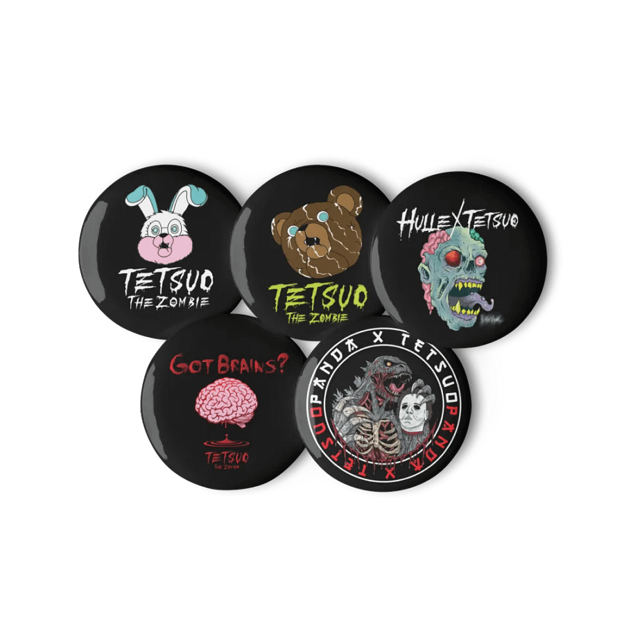 Zombie Gang Pin Buttons product image (11)
