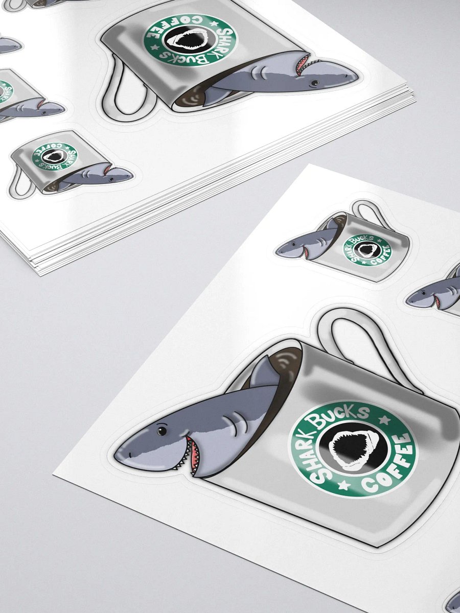 Shark Bucks 6Stickers product image (5)