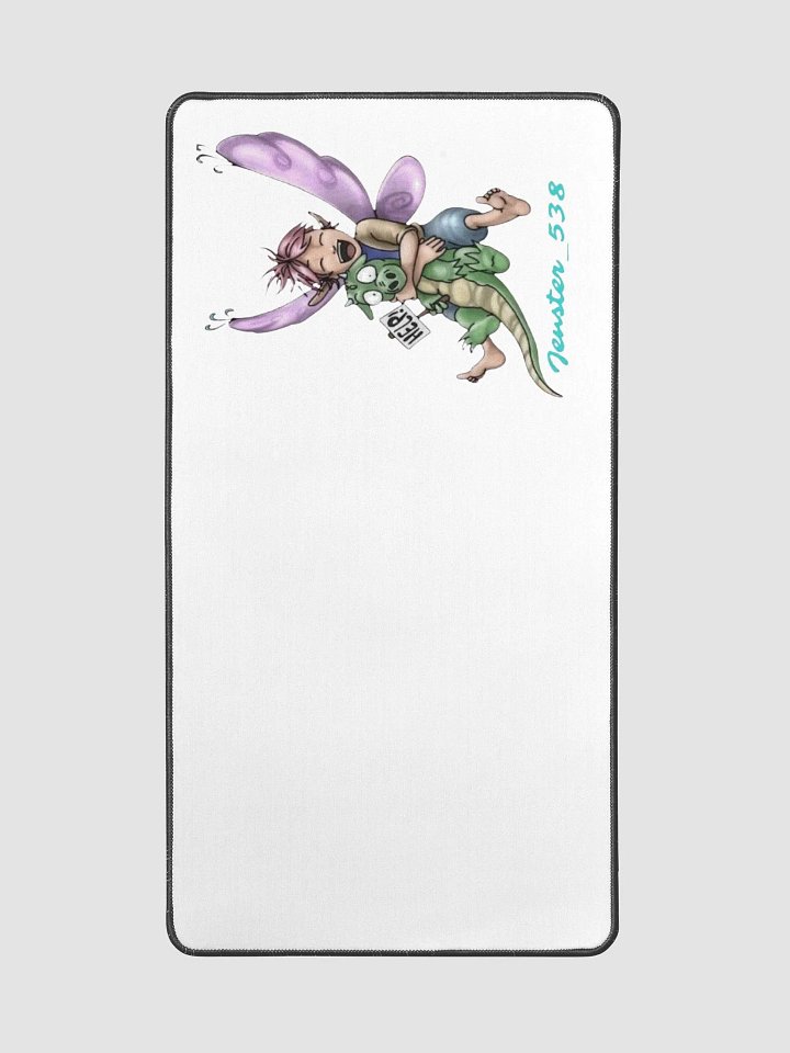 Whimsical Fairy and Dragon Desk Mat product image (2)
