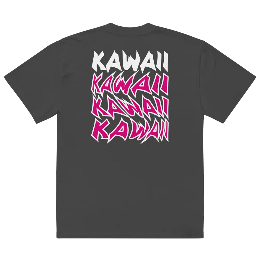 BUIII Kawaii Pink: Premium Oversized T-Shirt product image (5)