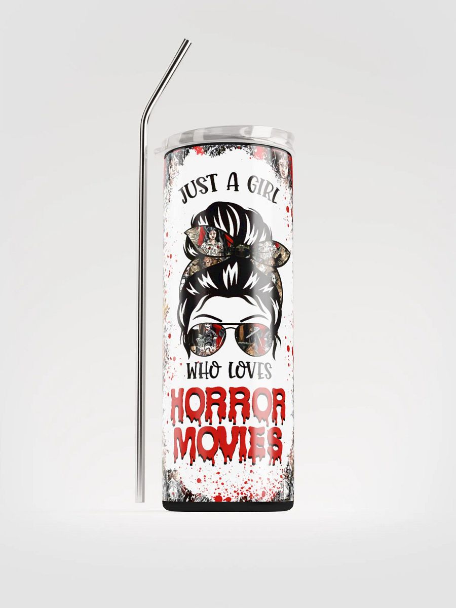 Horror Lover's Stainless Steel Tumbler product image (1)