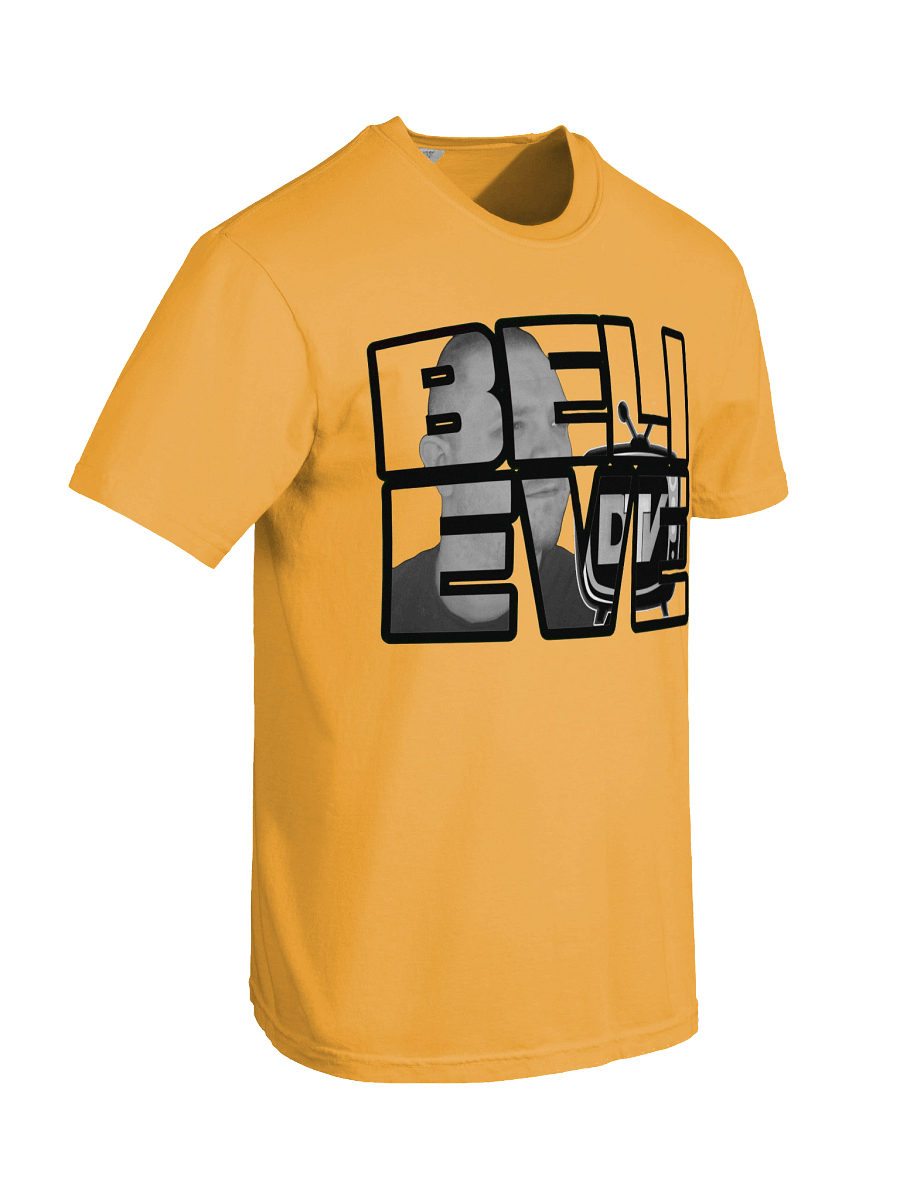 Believe in DTV - Yellow Tee product image (7)