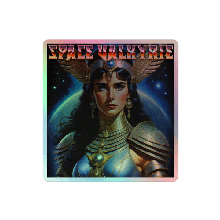 Space Valkyrie Holographic Sticker product image (1)