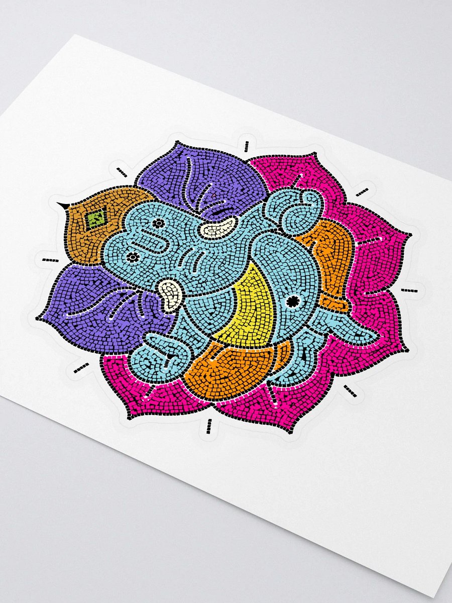 Mystic Elephant Kiss Cut Sticker Sheet product image (2)