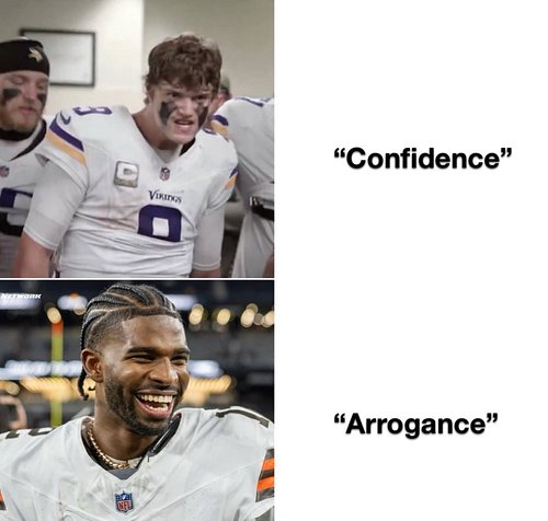 JJ McCarthy calls himself 