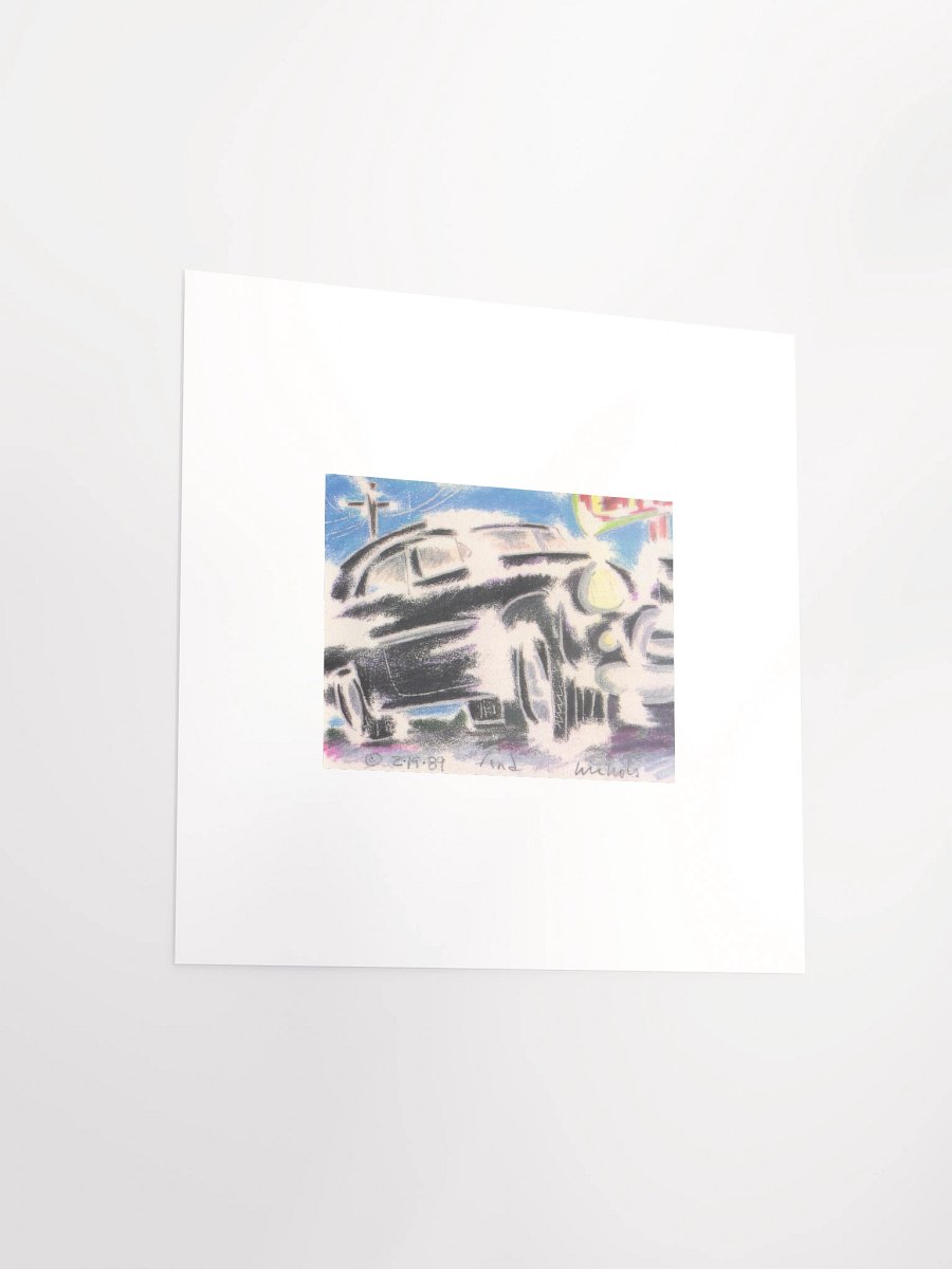 Car 1989 print product image (3)