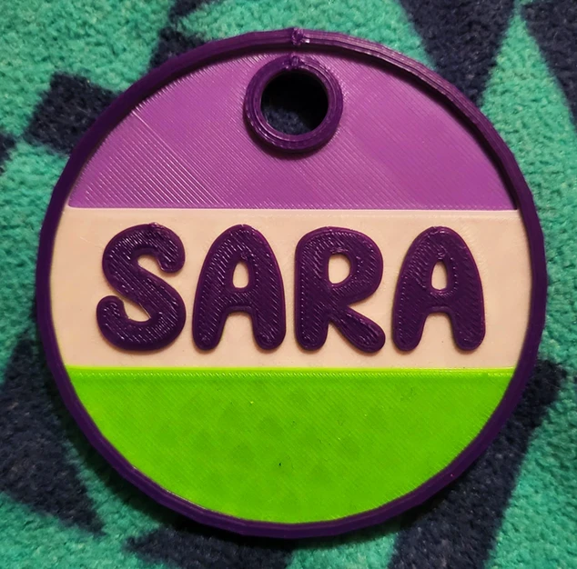 Custom Pride Name Tag (Circle) product image (2)