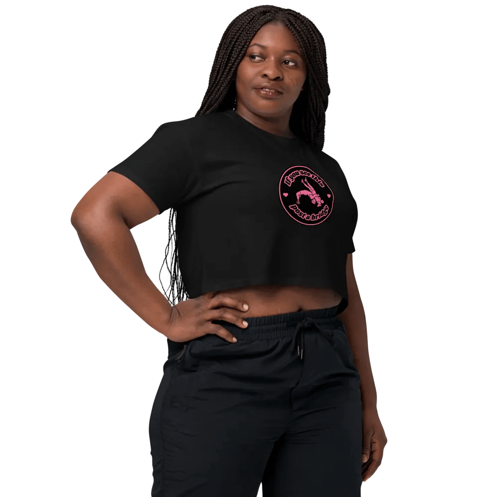Post a Bridge Crop Top T-shirt product image (27)
