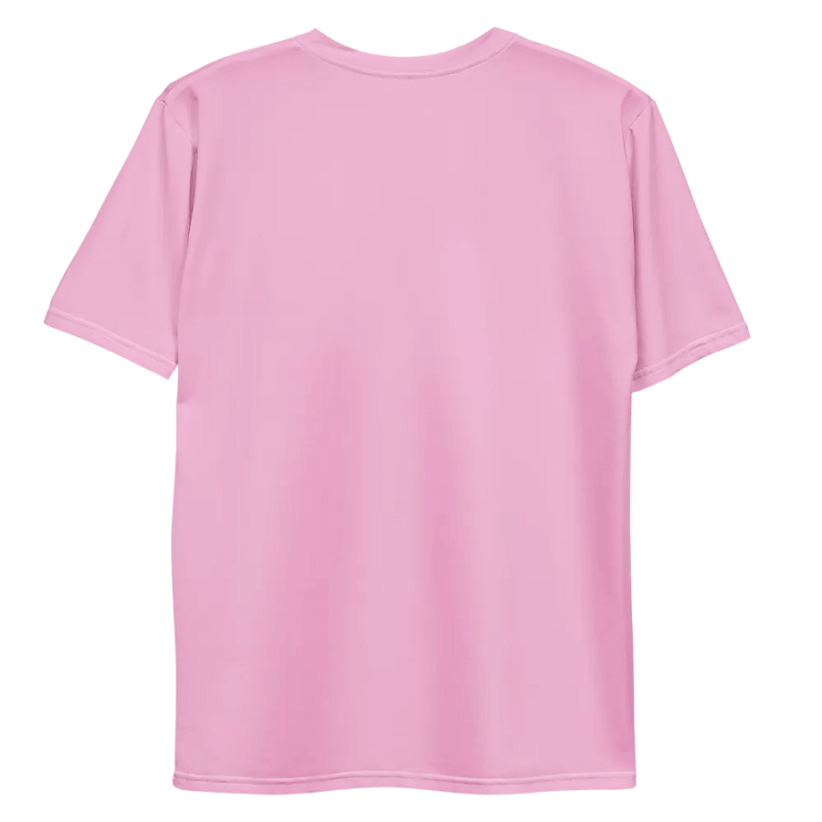 Plain Light Carnation Pink True Summer Men's Crewneck Polyester Heavyweight Premium T-Shirt by Treasure Pie product image (10)