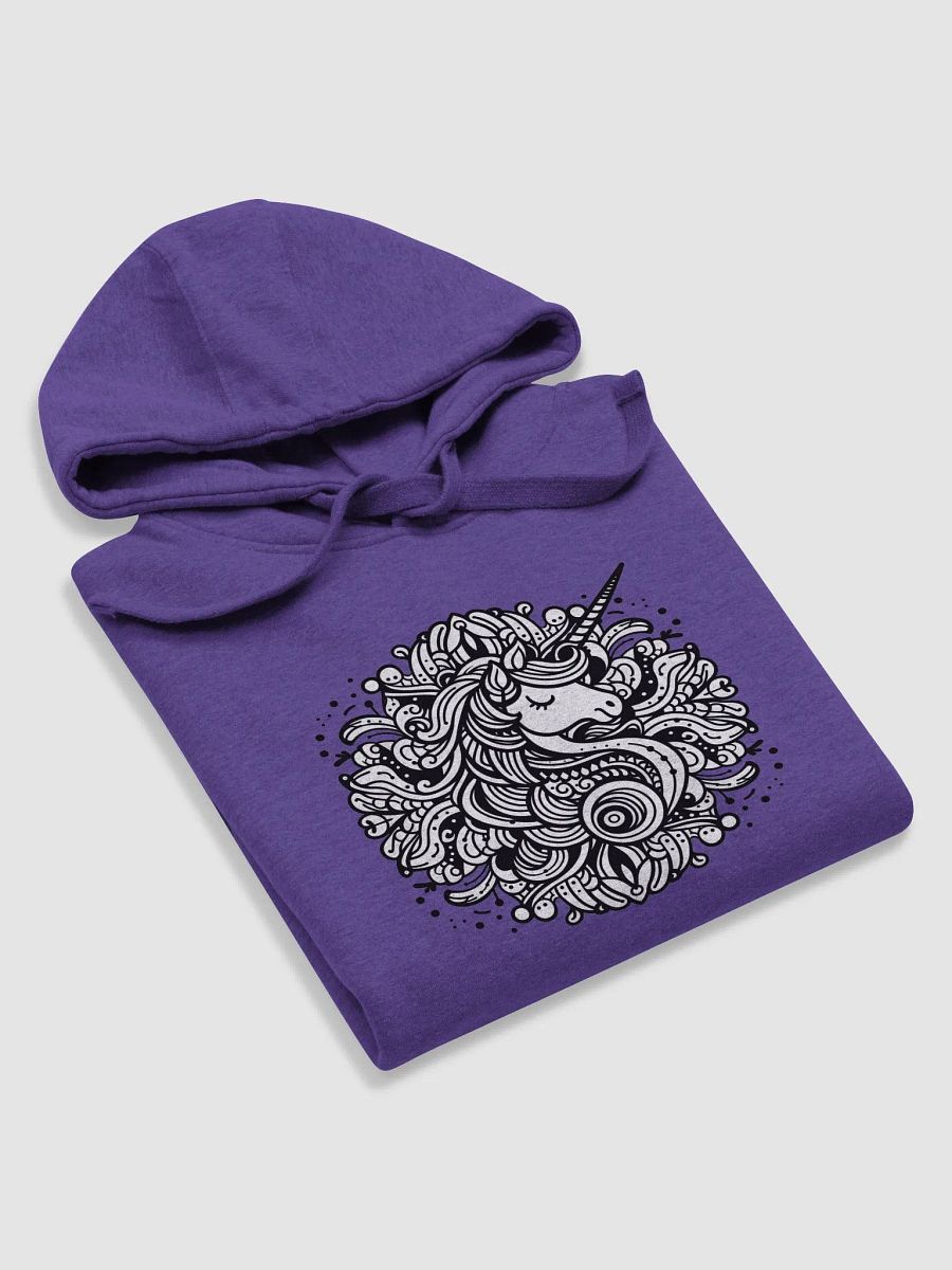 Elegant Women's Lila Hoodie with Unicorn Design – Cool Magical and Stylish product image (5)