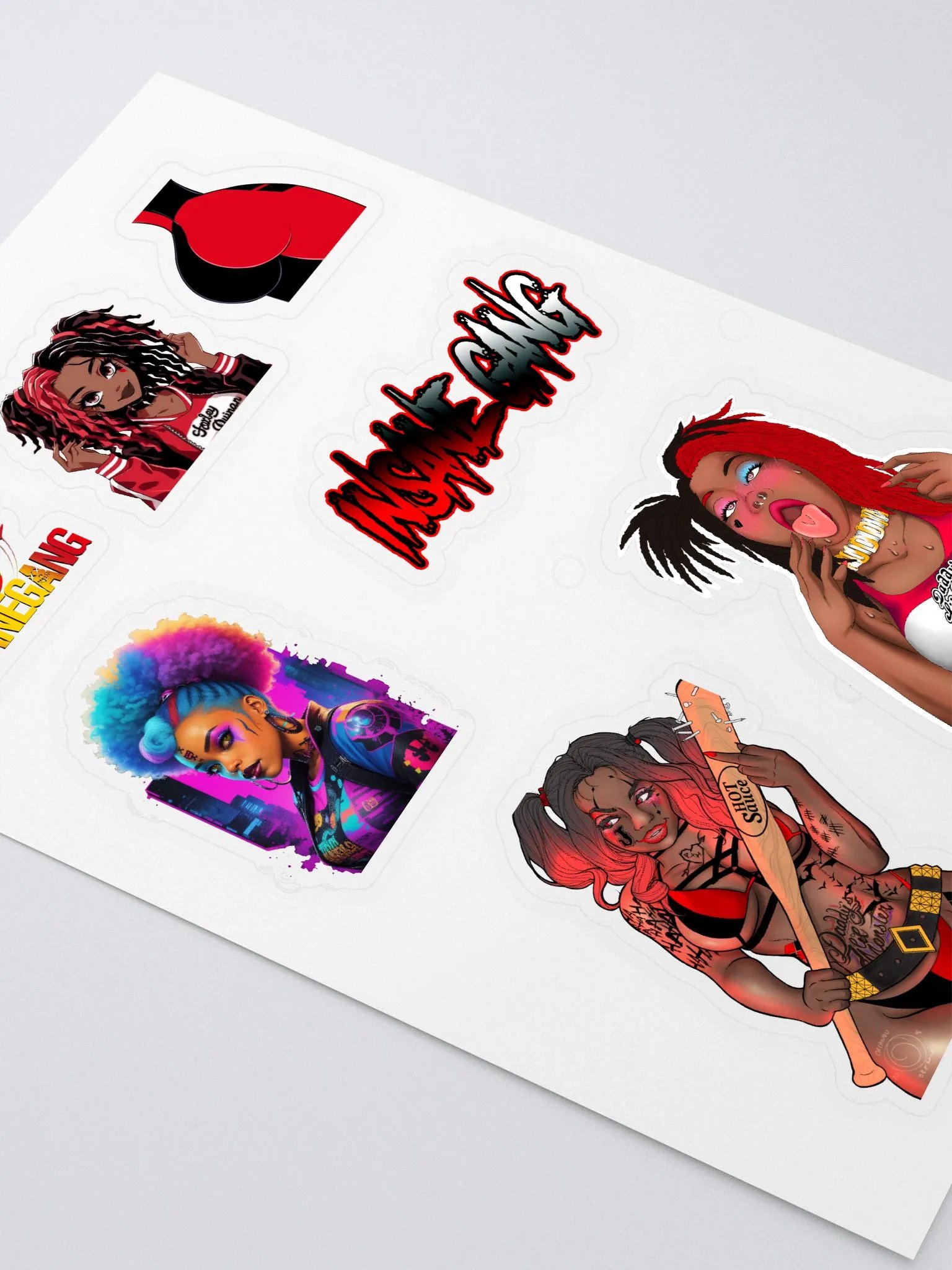 Kiss the stickers! product image (2)