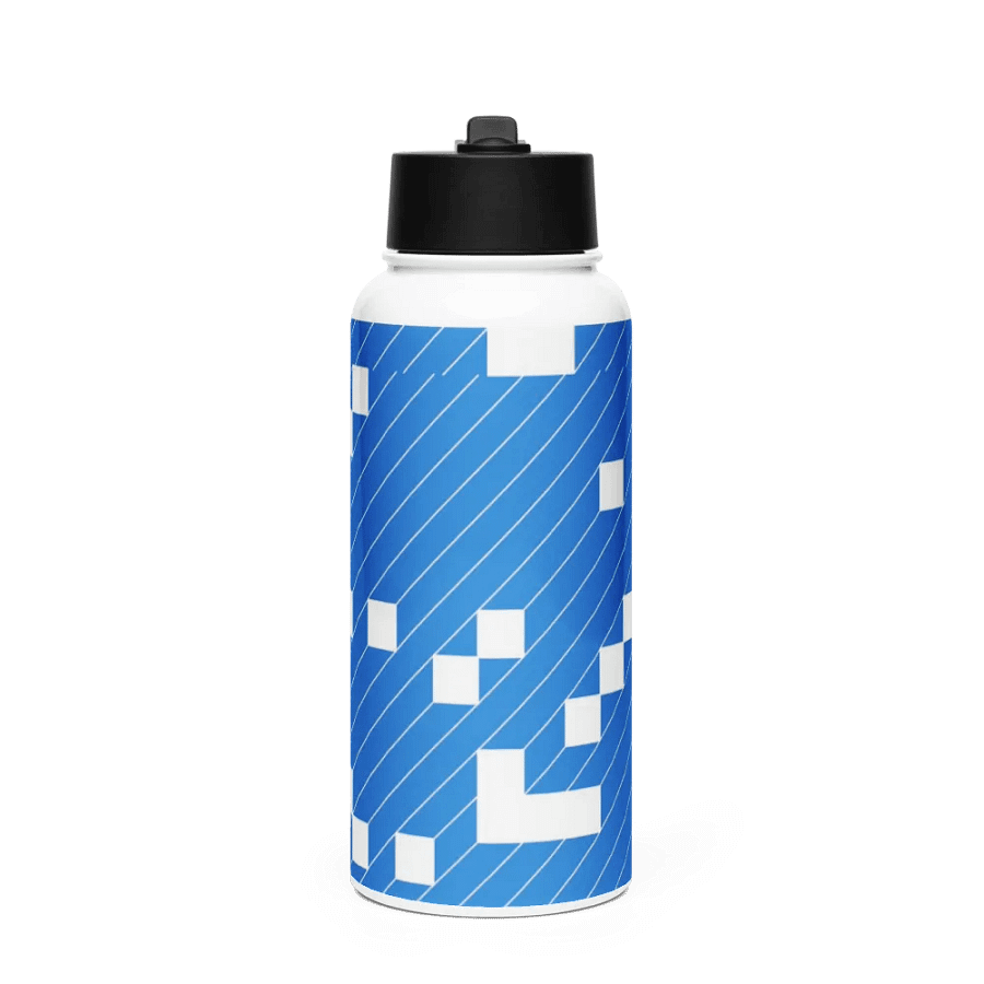 Pattern Art 2 Zigzag Symmetry Stainless Steel Water Bottle product image (1)
