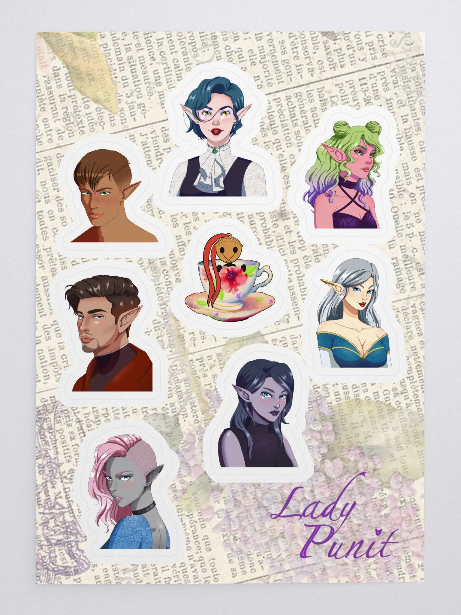 Lory Tori's Story Stickers Sheet! product image (3)