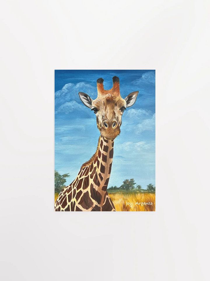 Giraffe in Africa Print product image (1)
