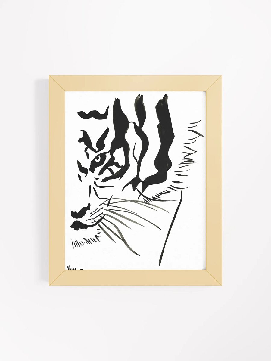 Face Of The Tiger Framed Print product image (4)