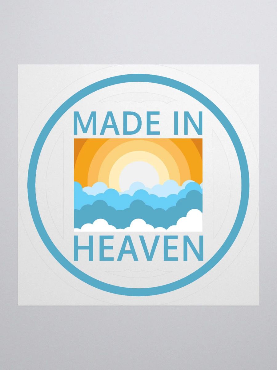 Made In Heaven - Kiss Cut Stickers product image (1)