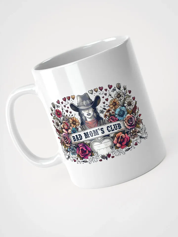 Bad Mom's Club Floral Mug product image (2)