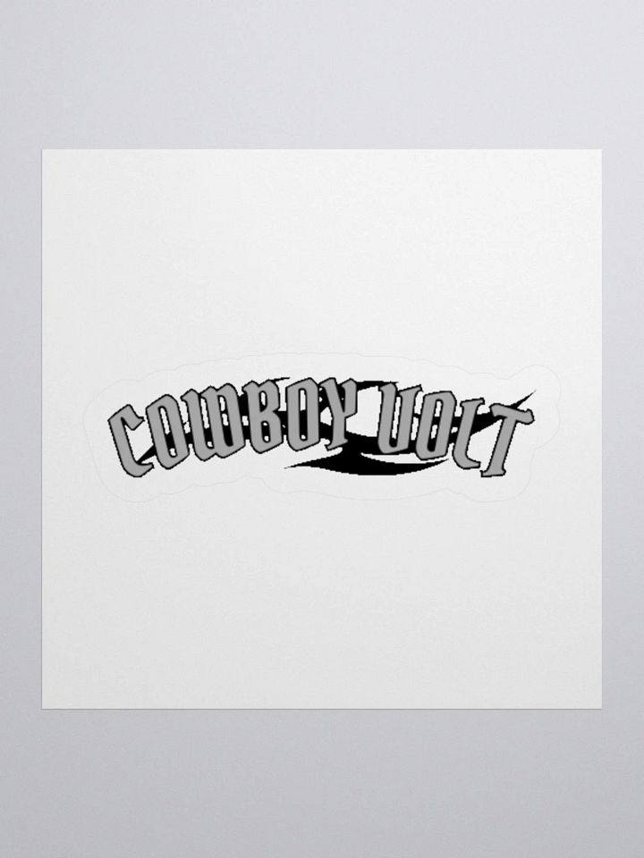 Cowboy Volt Kiss Cut Stickers product image (2)