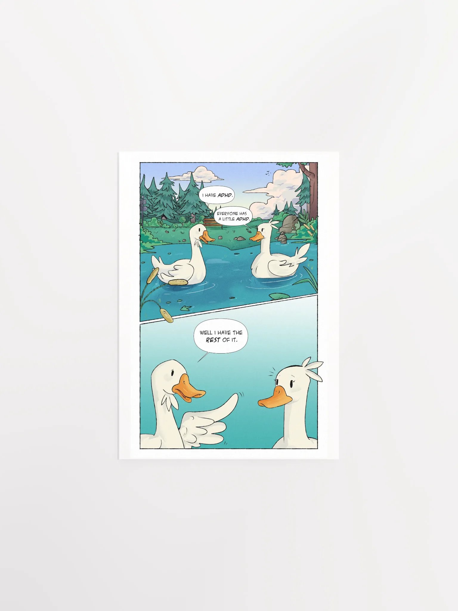 ADHGEESE - WALL PRINT product image (1)