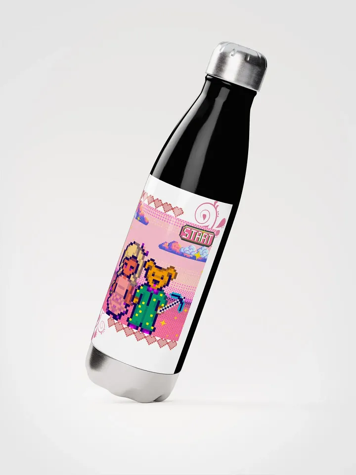 Mykah and Thor Pixel Water Bottle product image (2)