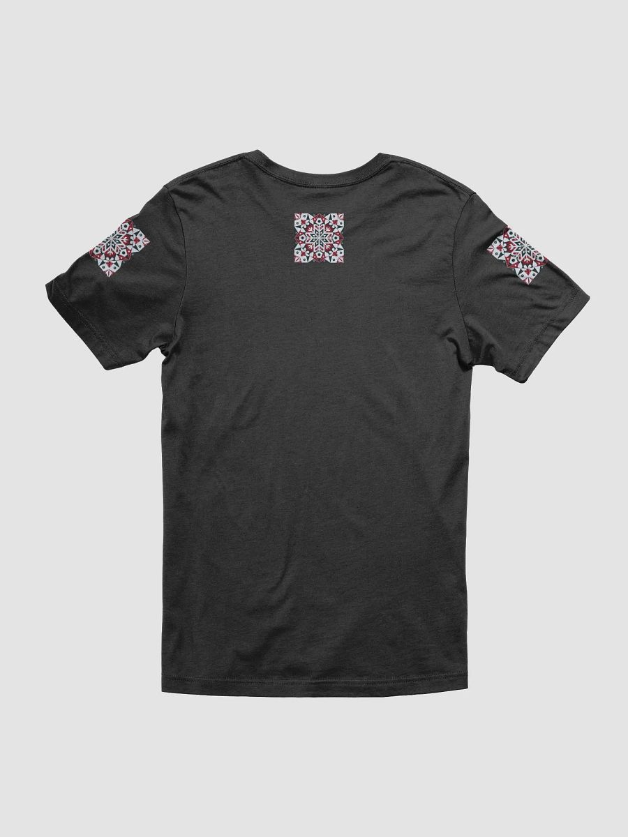 Geometric Snowflake Symmetry T-Shirt product image (2)