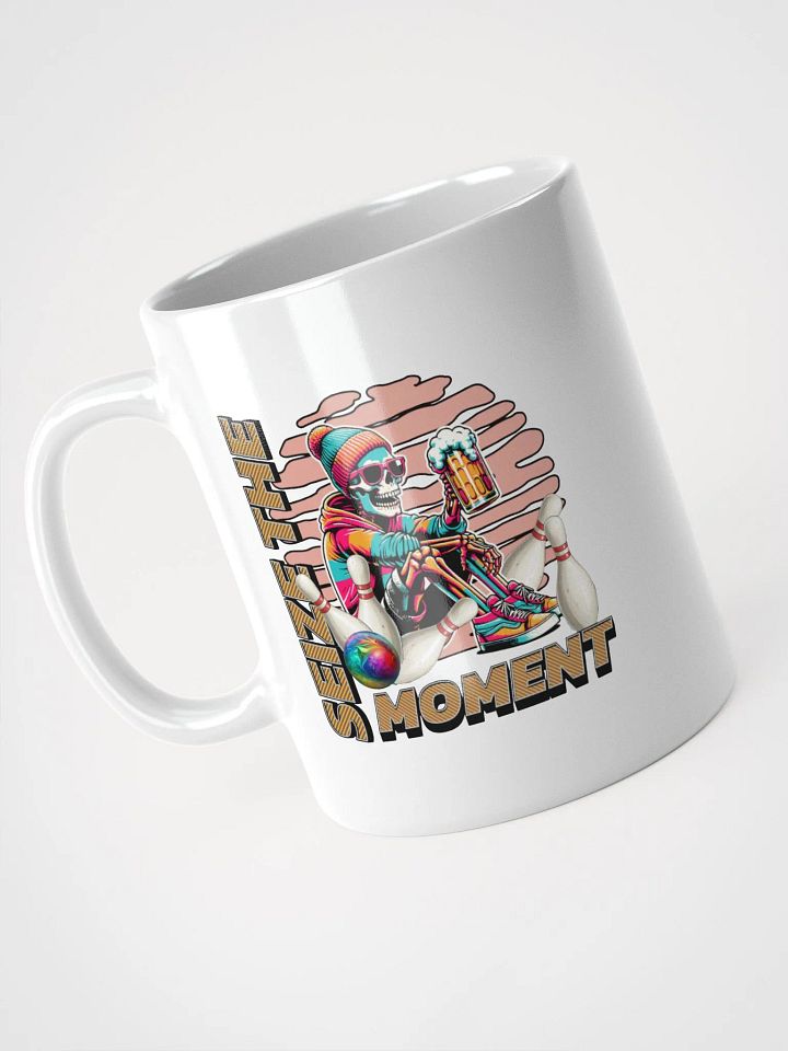 Seize the Moment Skeleton Beer Bowling Mug product image (2)